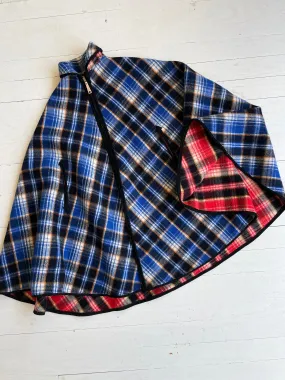 1950s Reversible Wool Cape