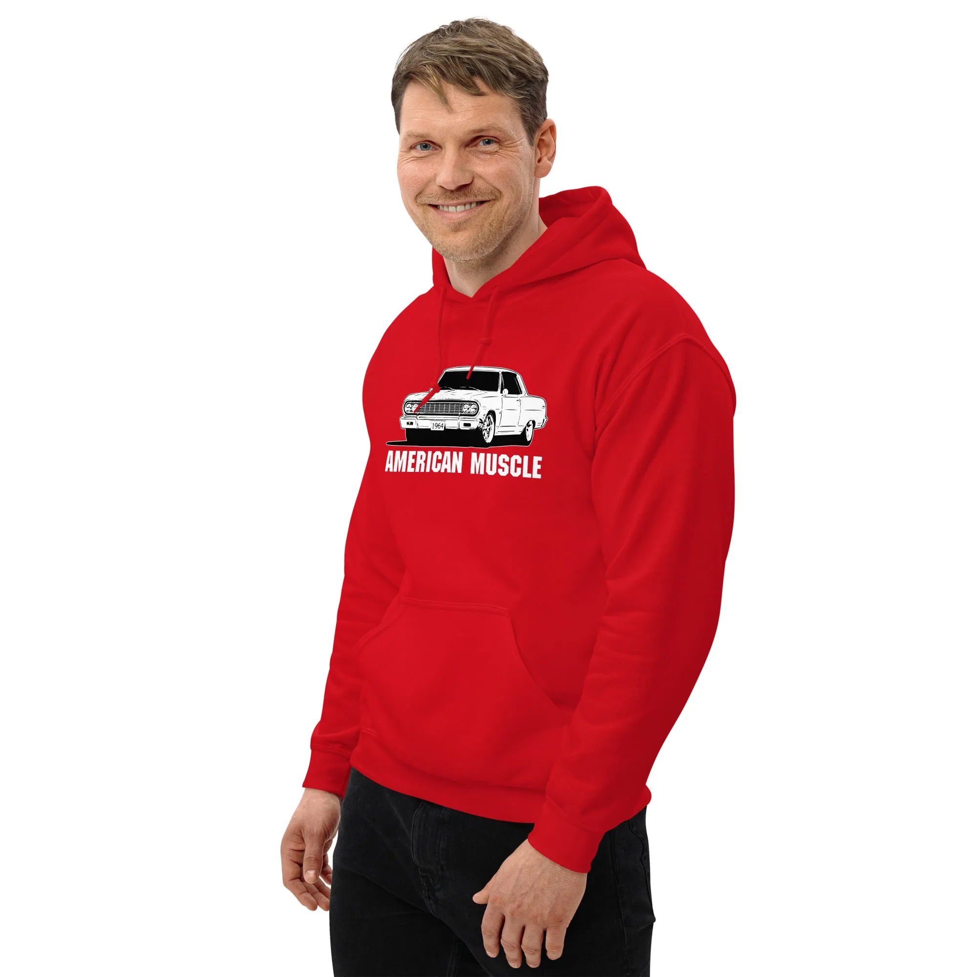 1964 Chevelle Hoodie Sweatshirt - American Muscle