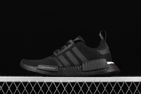 Adidas NMD R1 Logo BD7754 high density elastic knitted running shoes