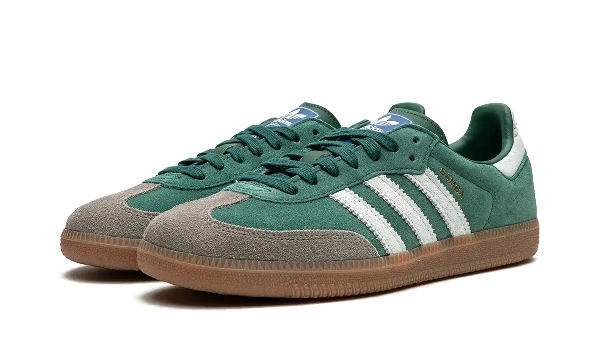 Adidas Samba OG Collegiate Green Gum Grey Toe