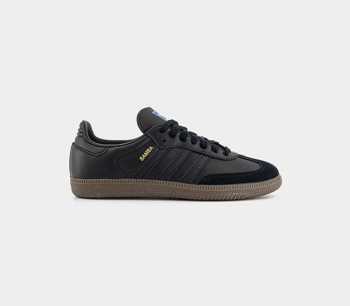 adidas Samba Og Trainers Black Black Gum