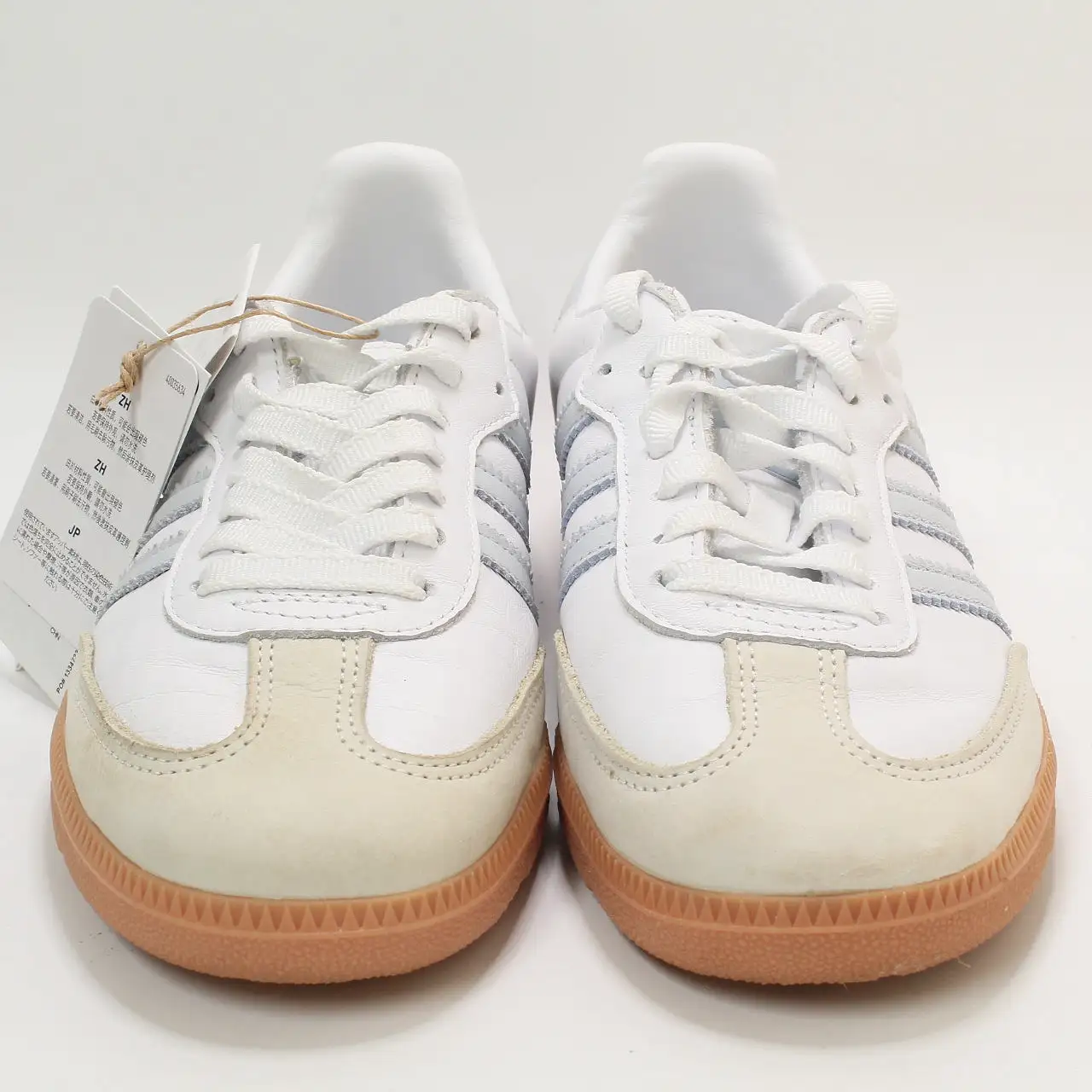 adidas Samba Og Trainers White Halo Blue Offwhite