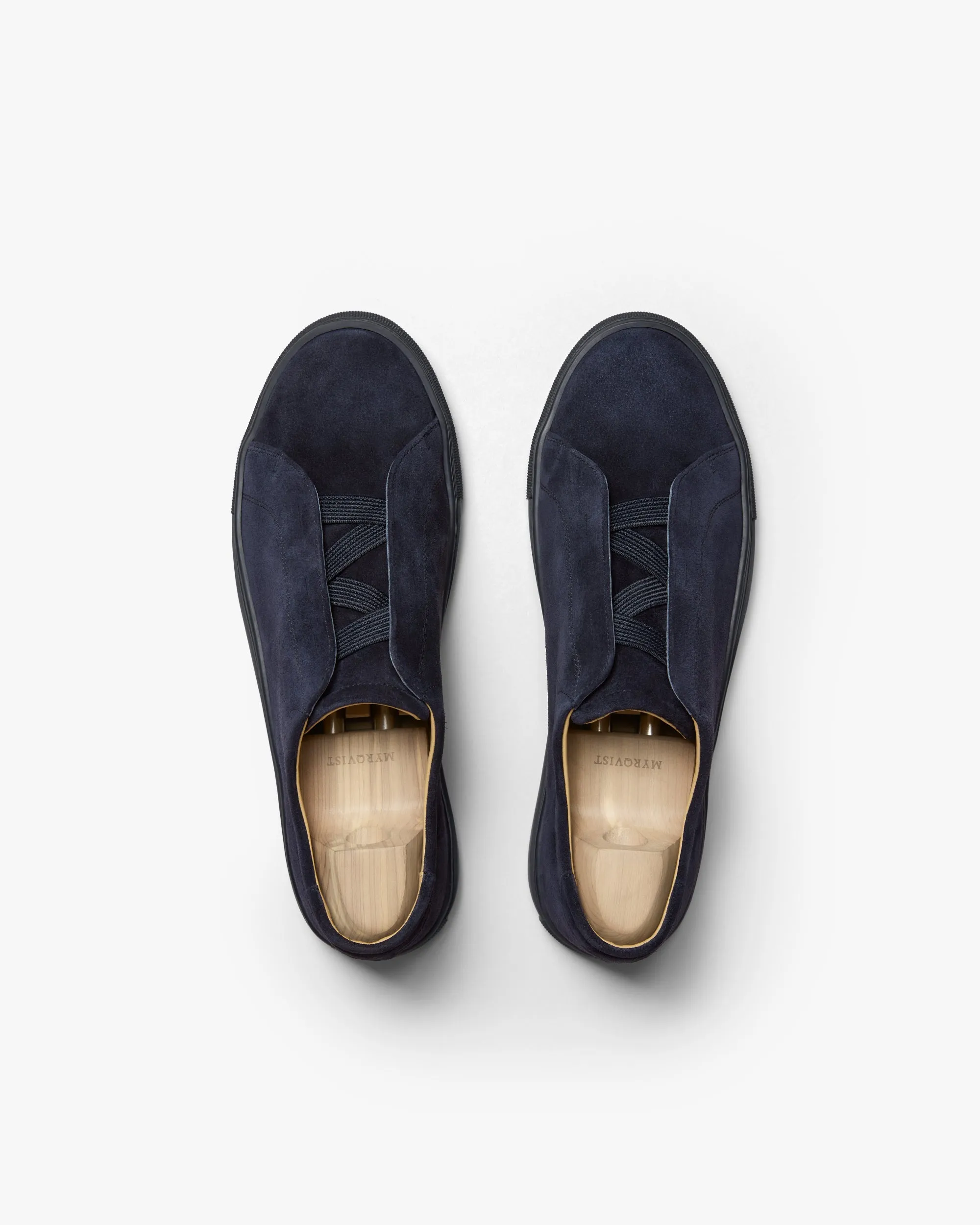 Aln – Midnight Blue Suede