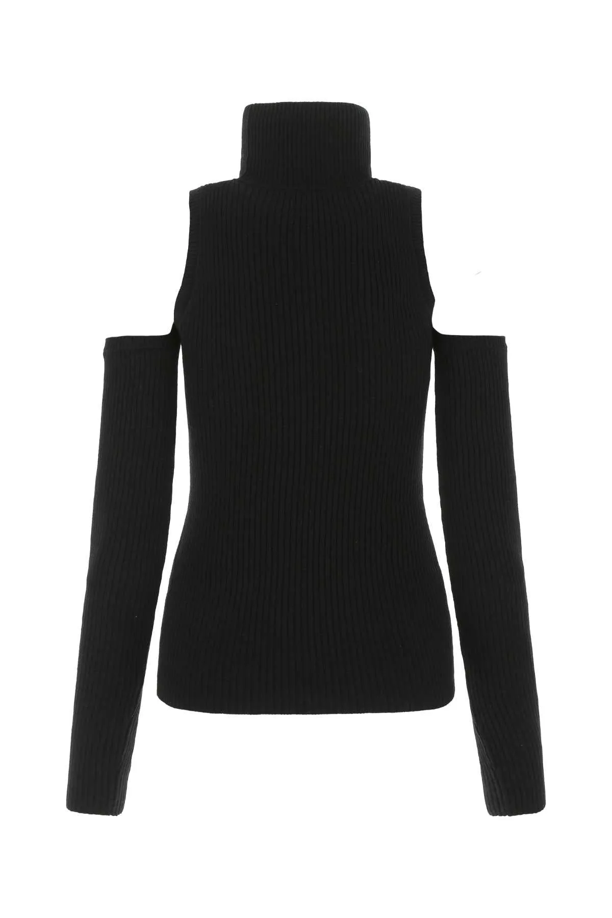 Ambush Cold-Shoulder High-Neck Sweater