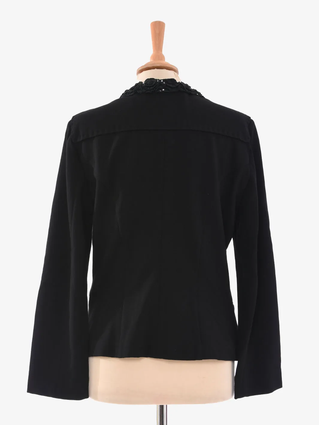 Amuleti viscose jacket black color