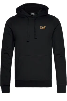 Armani EA7 ID Logo Hoodie Gold