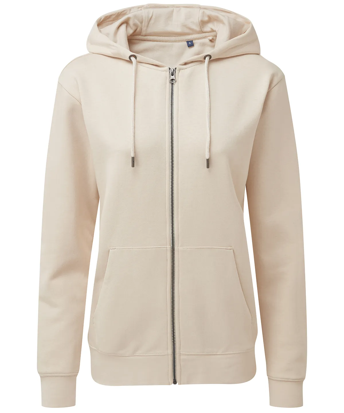 Asquith & Fox Women's zip-through organic hoodie