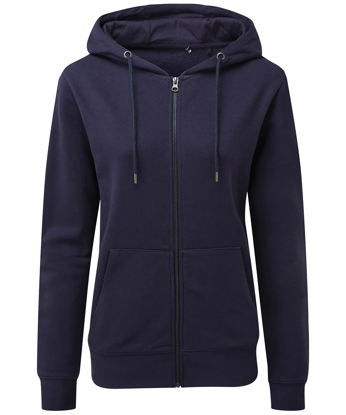 Asquith & Fox Women's zip-through organic hoodie