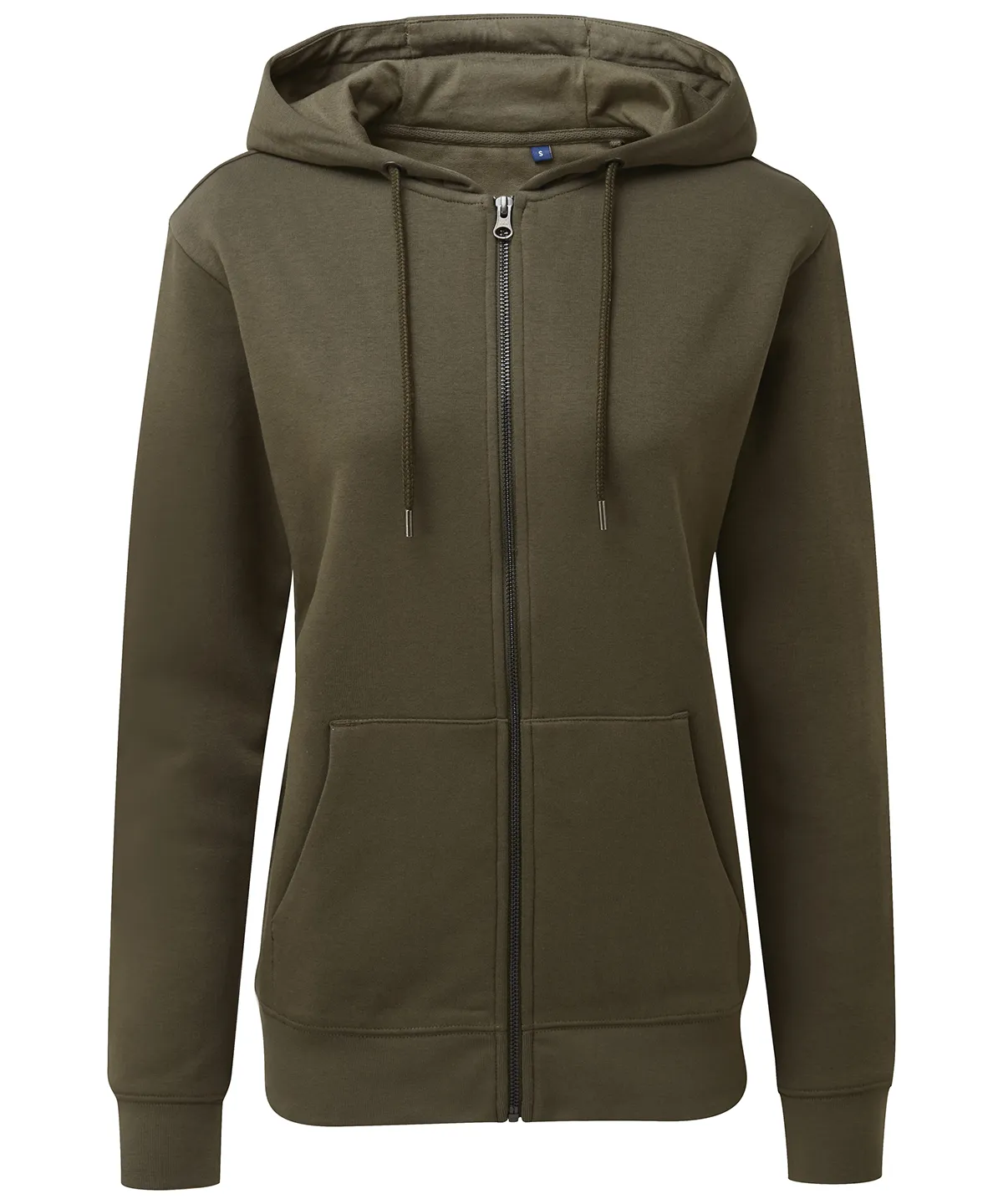 Asquith & Fox Women's zip-through organic hoodie