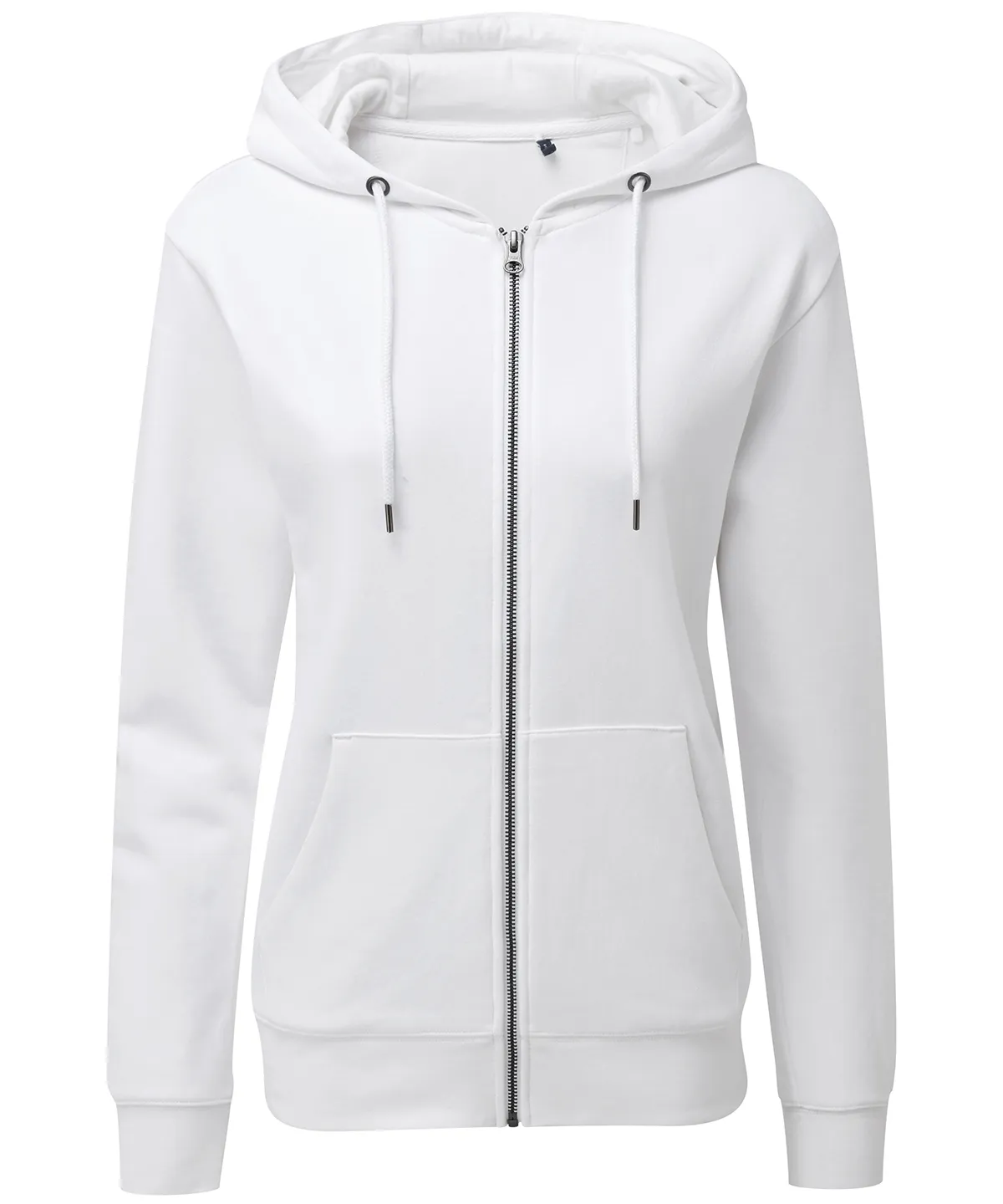 Asquith & Fox Women's zip-through organic hoodie