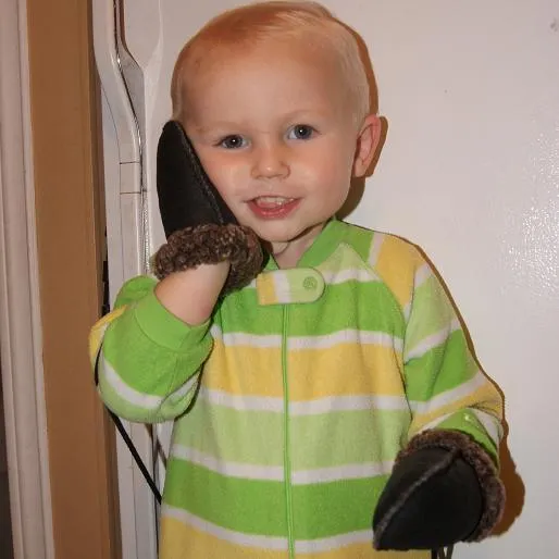 Baby Sheepskin Mittens