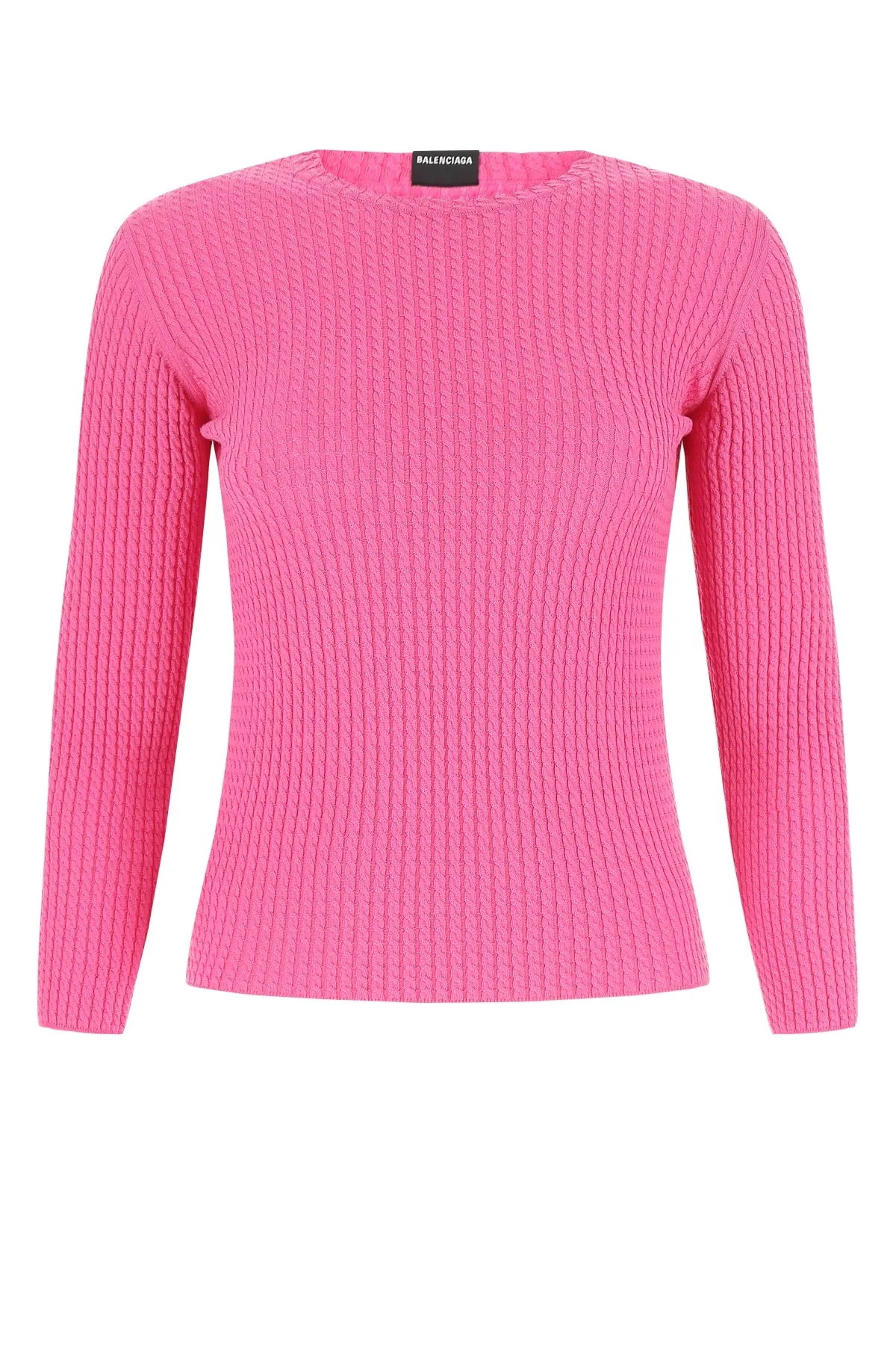 Balenciaga Crewneck Long-Sleeved Knitted Sweater