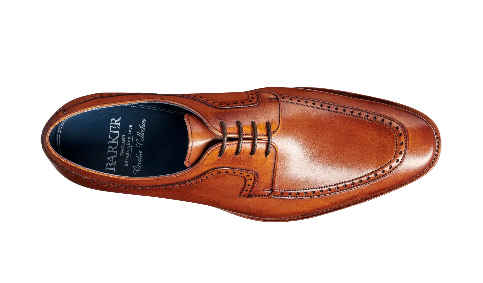 Barker Antony Derby Shoe - Antique Rosewood Calf