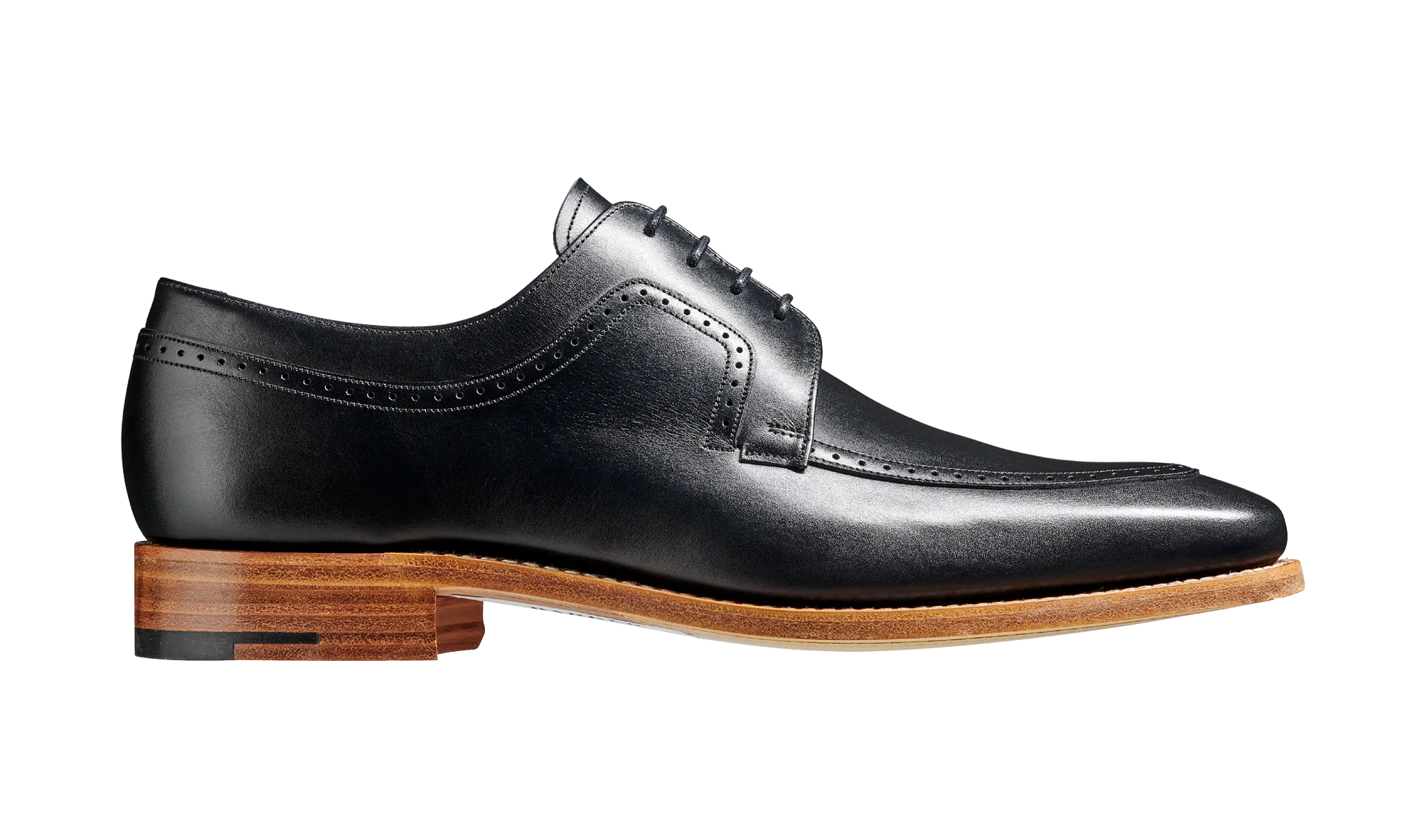 Barker Antony Derby Shoe - Black Calf