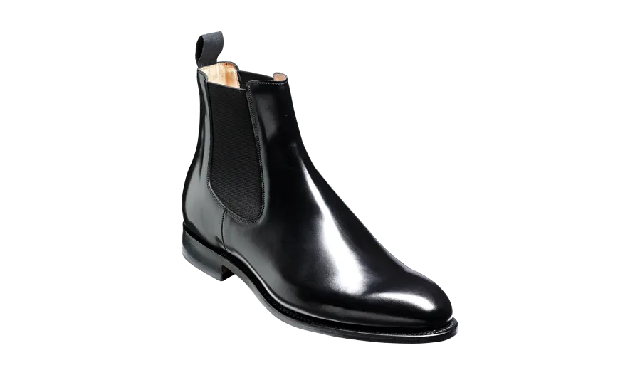 Barker Bedale Chelsea Boot - Hi Shine Black