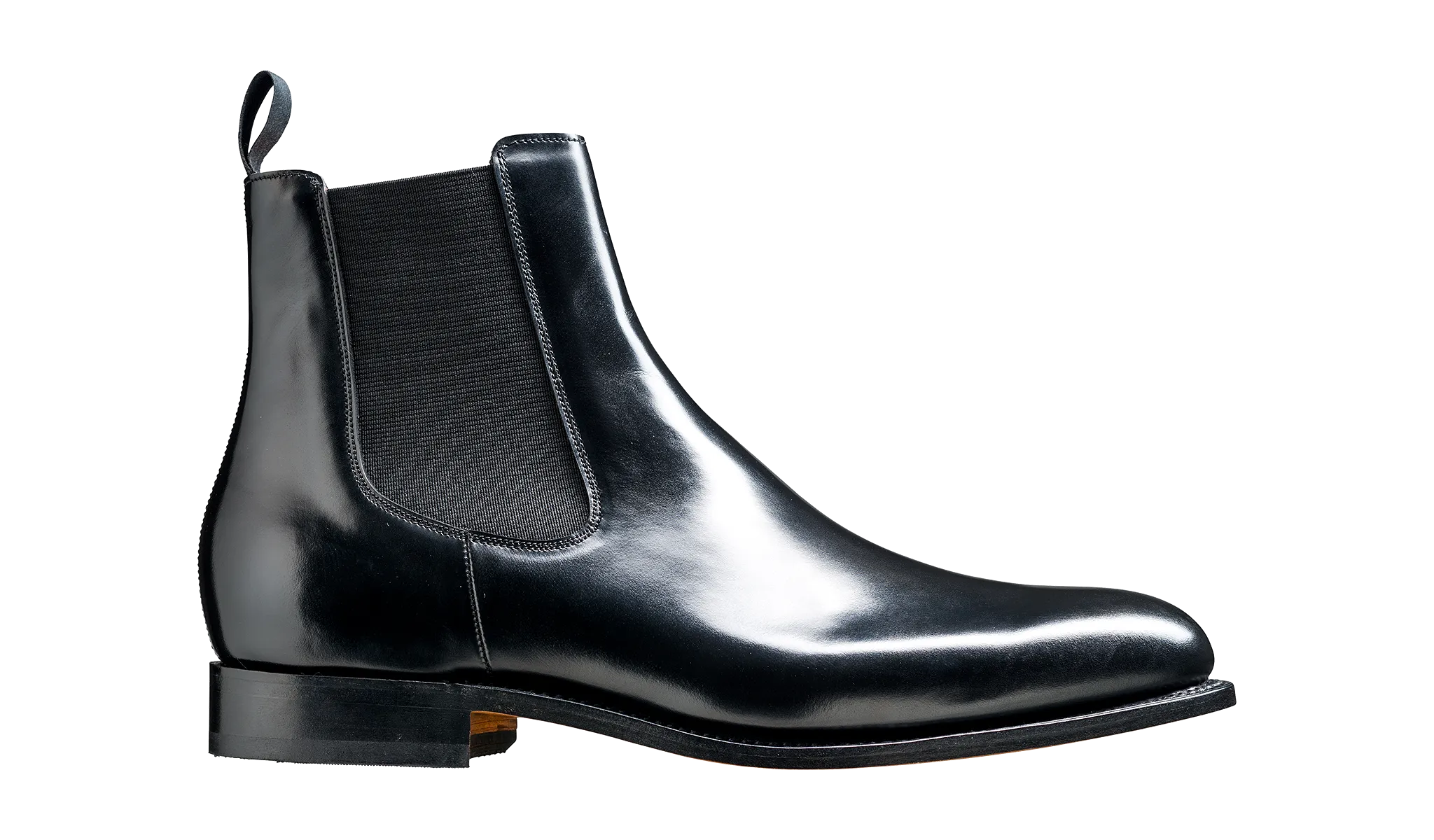 Barker Bedale Chelsea Boot - Hi Shine Black