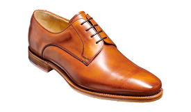 Barker Ellon Refined Derby - Antique Rosewood Calf