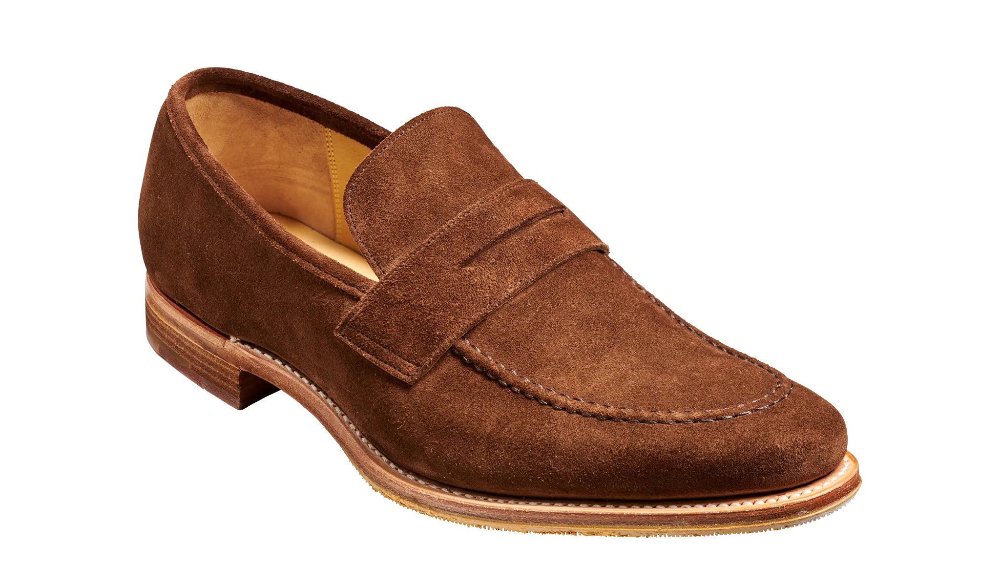 Barker Gates Elegant loafer - Castagnia Suede