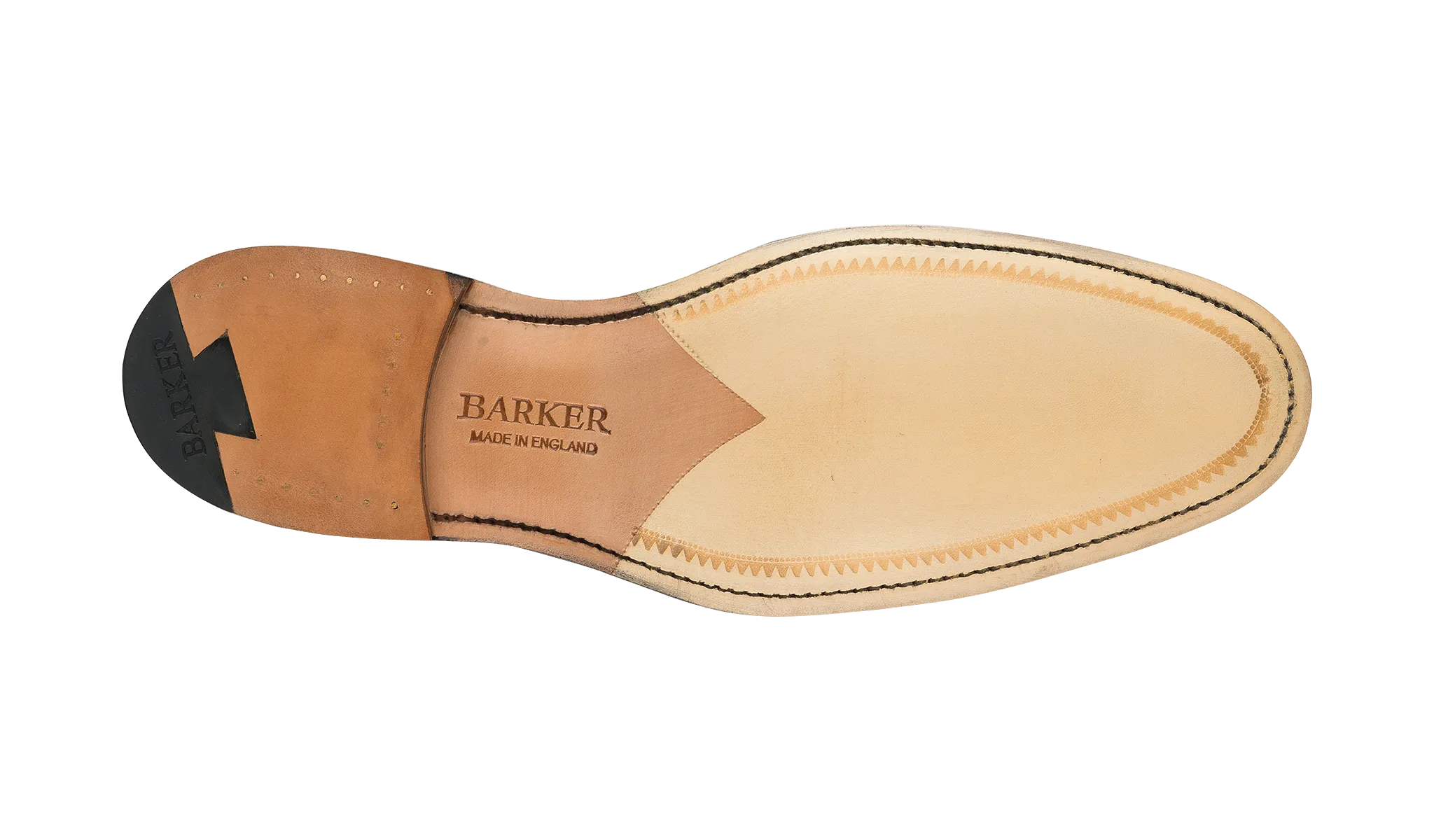 Barker Grant English Brogue Shoe - Cedar Calf