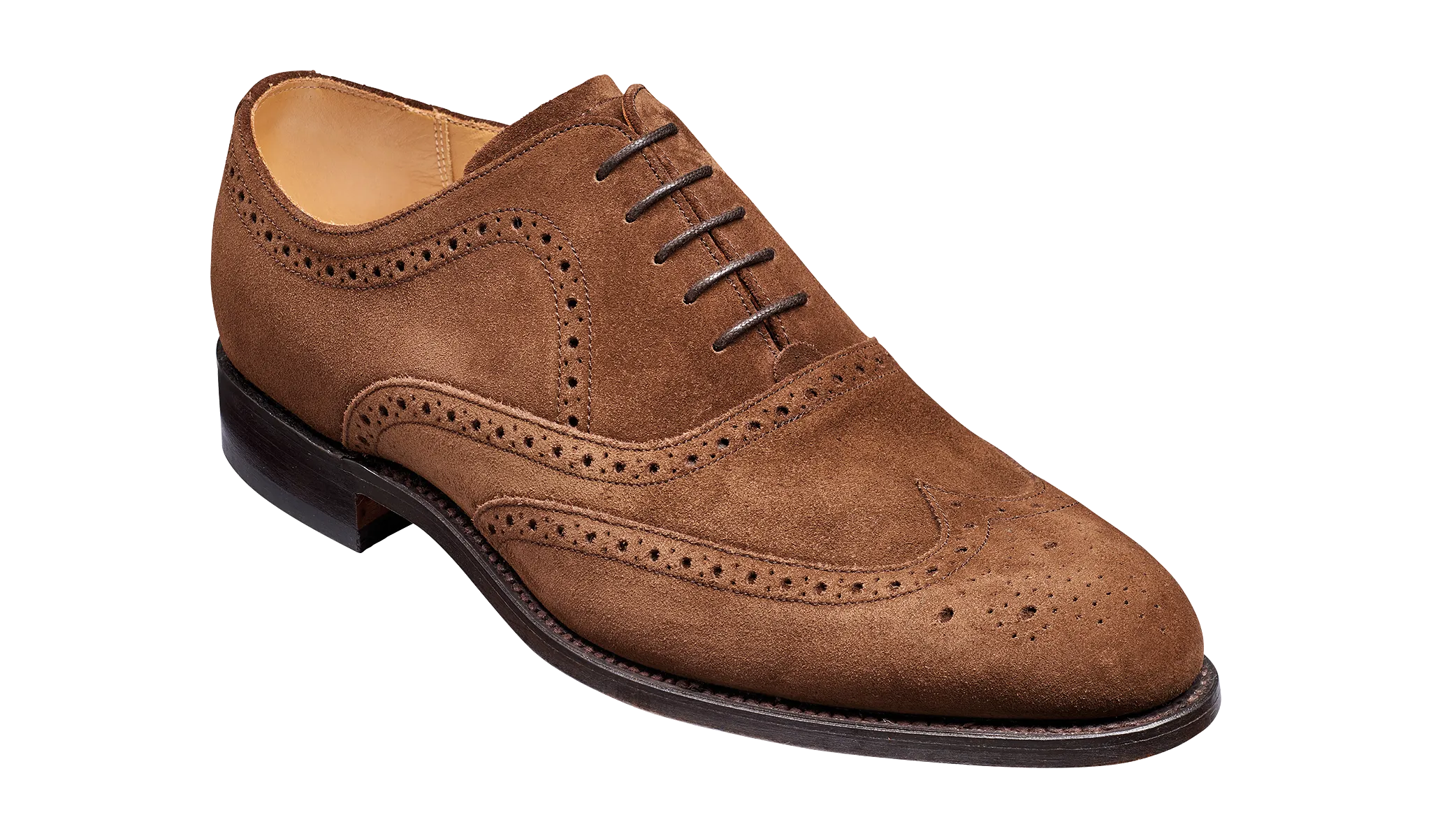 Barker Hampstead Classic Oxford brogue - Castagnia Suede