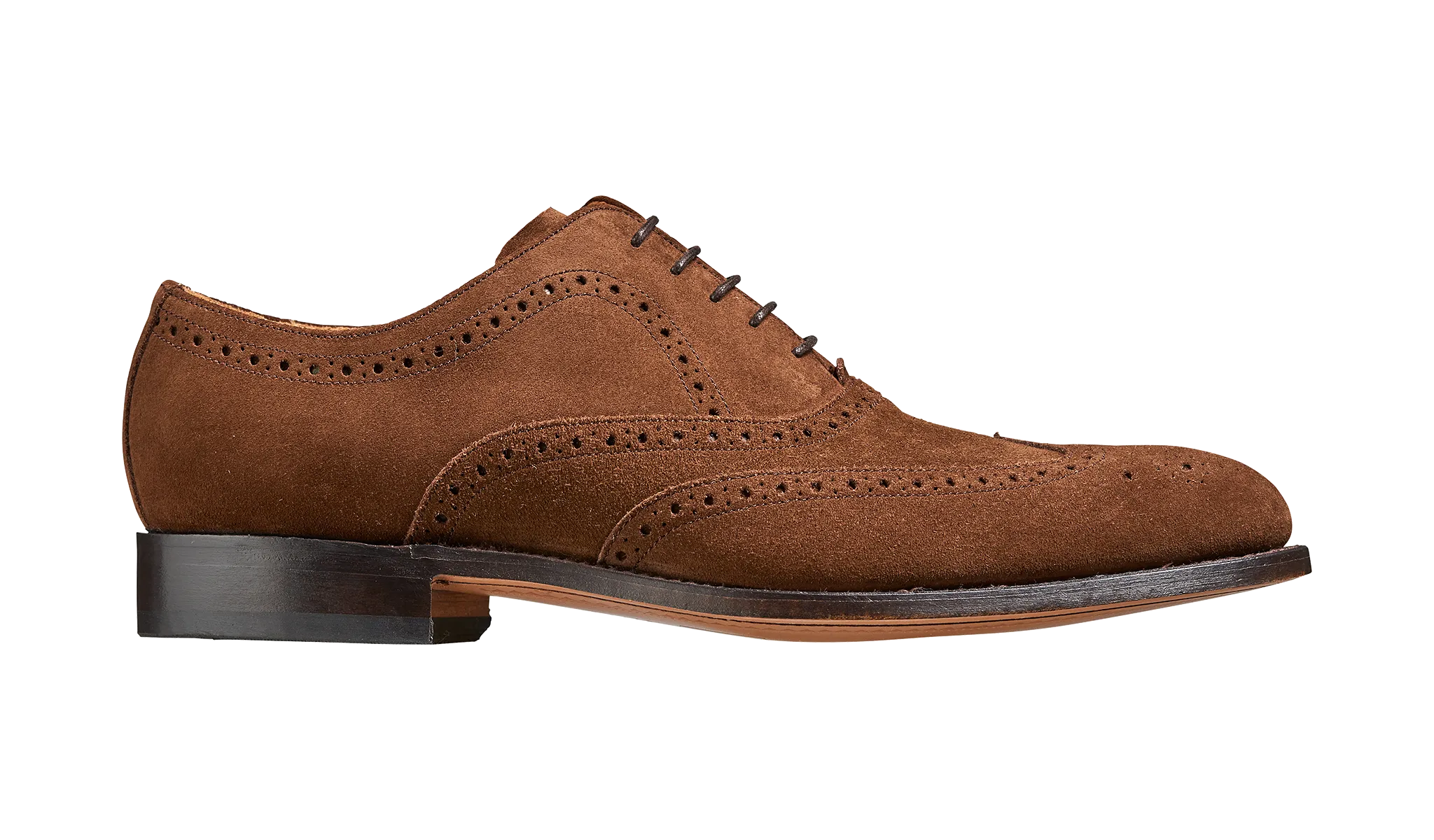 Barker Hampstead Classic Oxford brogue - Castagnia Suede