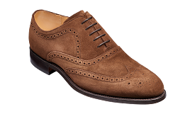 Barker Hampstead Classic Oxford brogue - Castagnia Suede