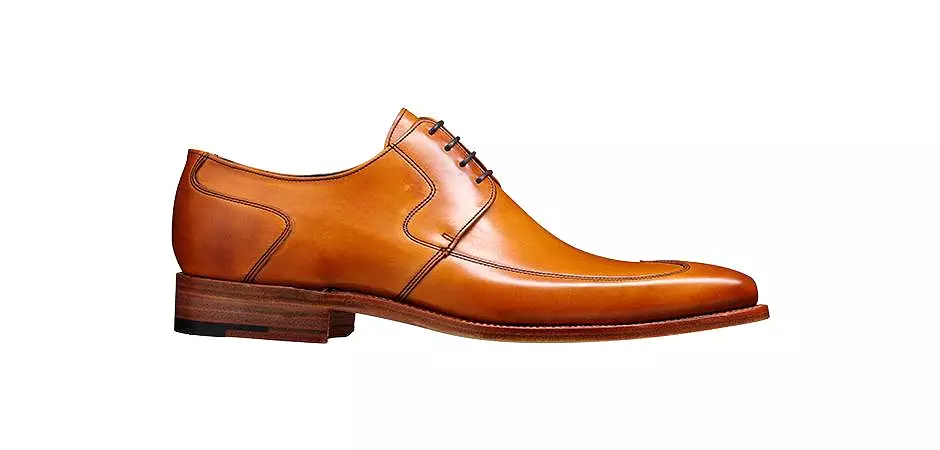 Barker Herbert Derby Wingtip - Cedar Calf