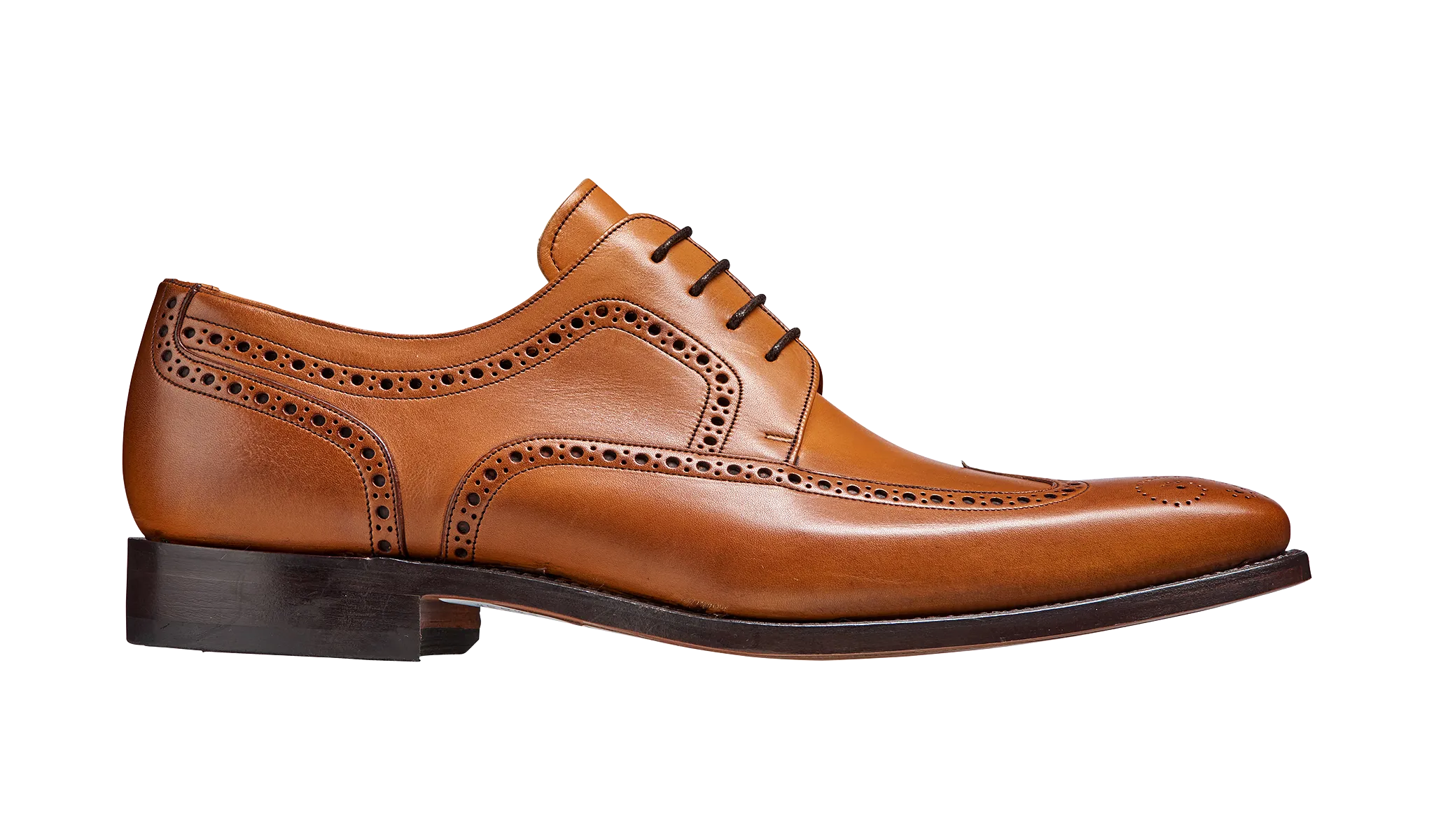 Barker Larry  Brogue Derby  - Cedar Calf