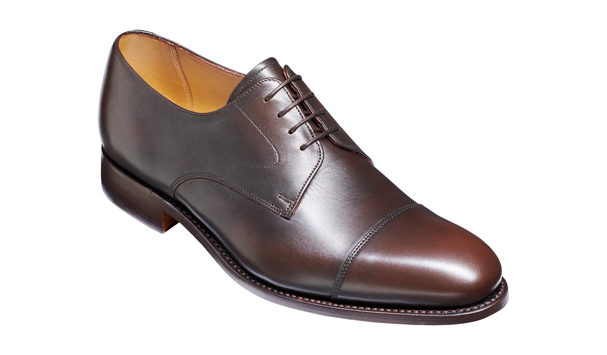 Barker Morden Classic toe-cap Derby Shoe - Expresso Calf