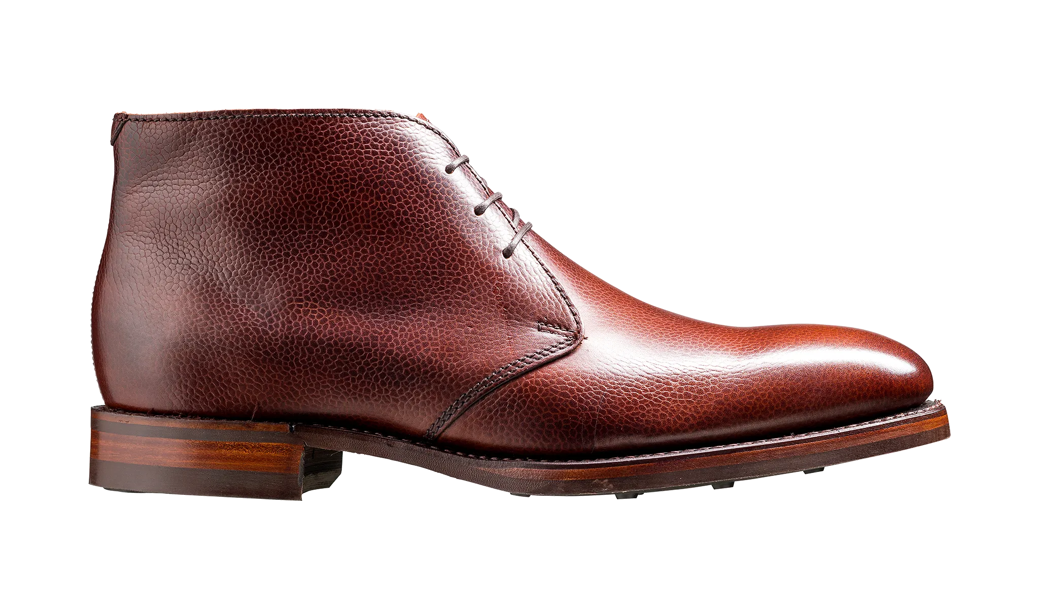 Barker Orkney Versatile Chukka boot - Cherry Grain