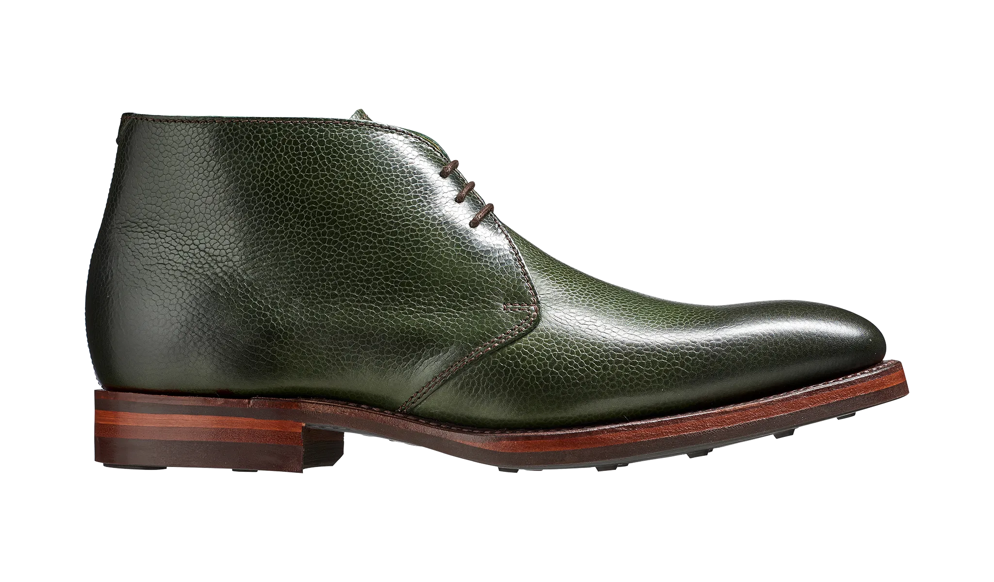 Barker Orkney Versatile Chukka boot - Olive Grain