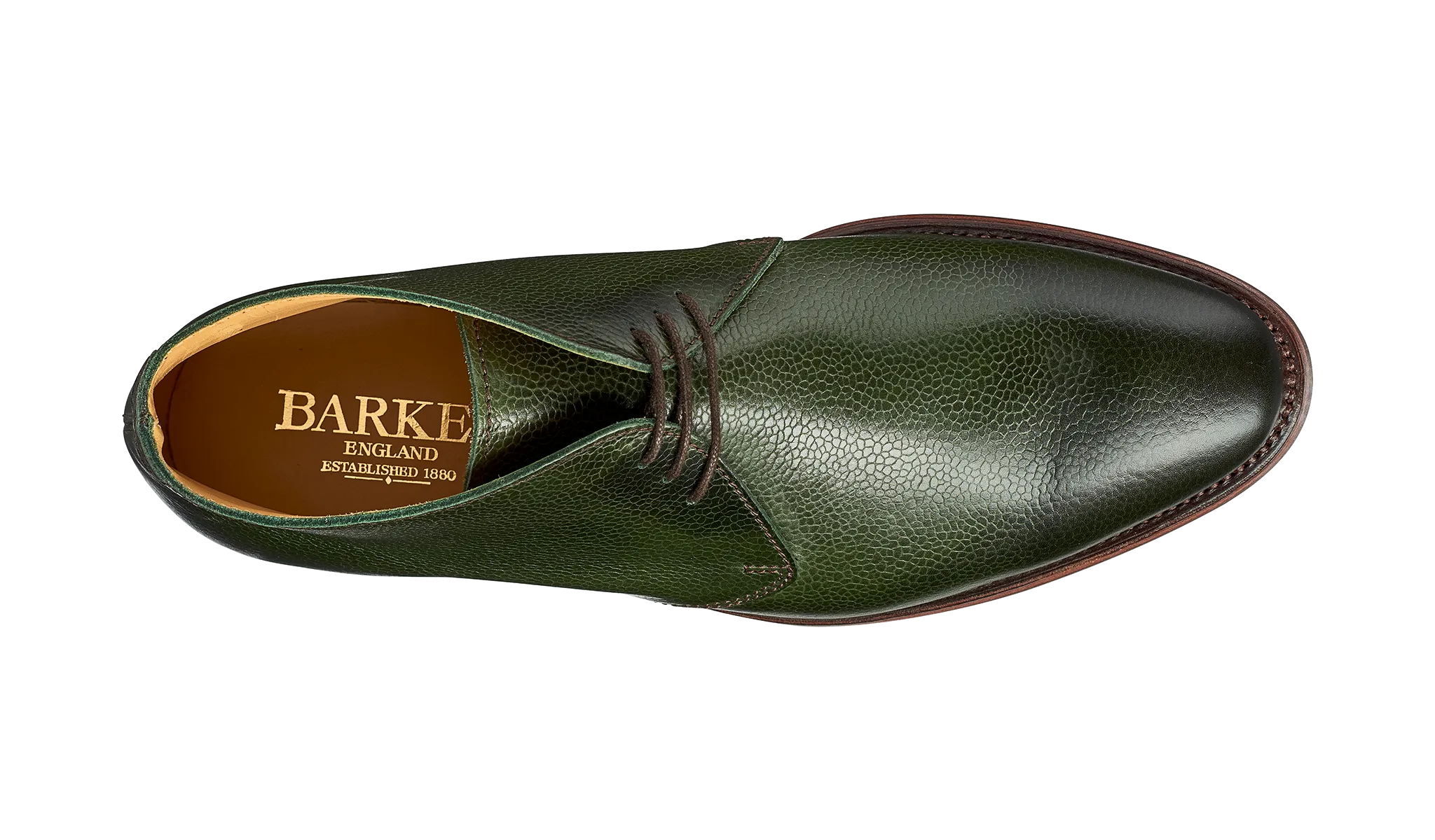 Barker Orkney Versatile Chukka boot - Olive Grain