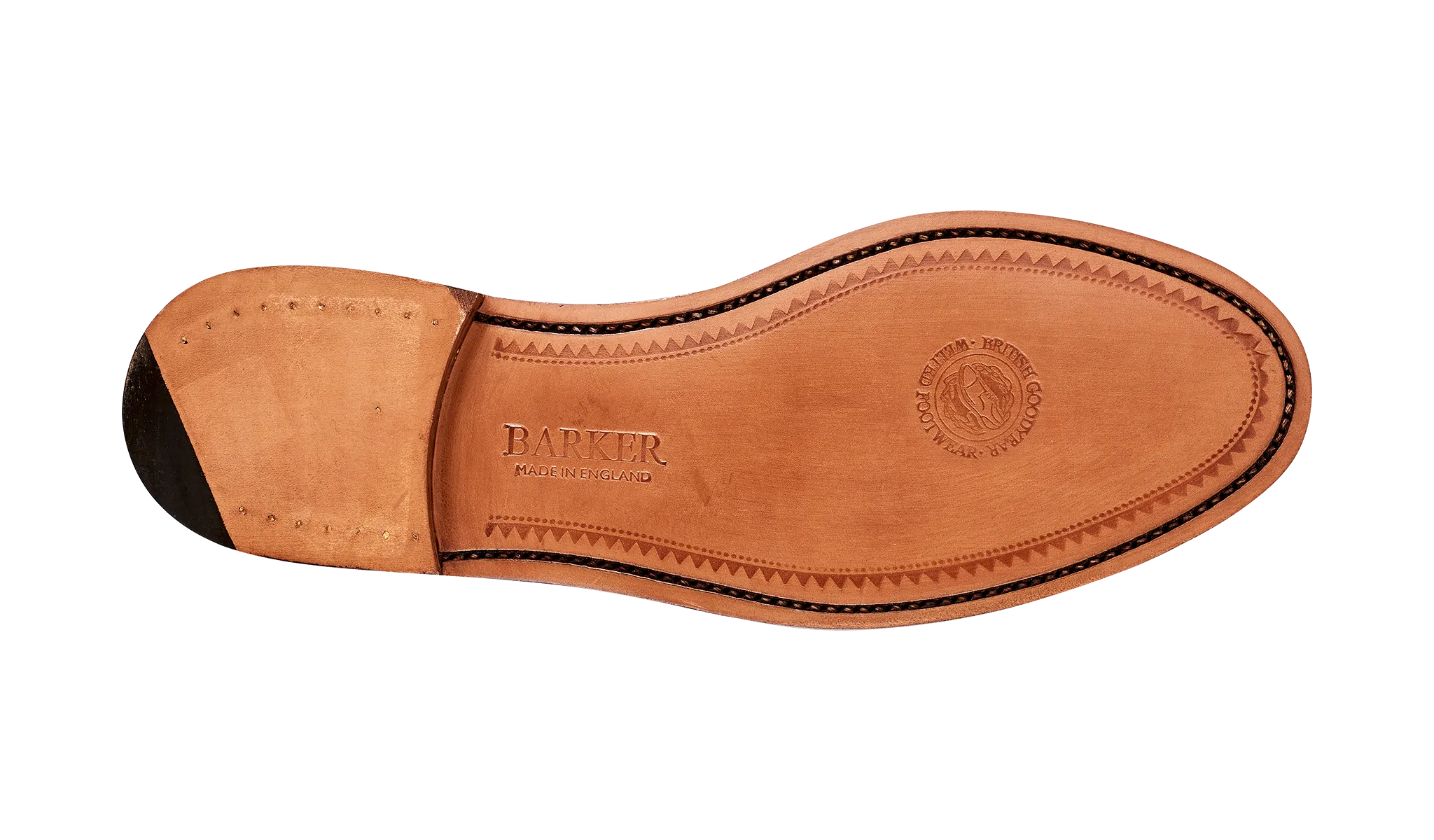 Barker Porthsmouth Traditional American Loafer - Dark Walnut Calf