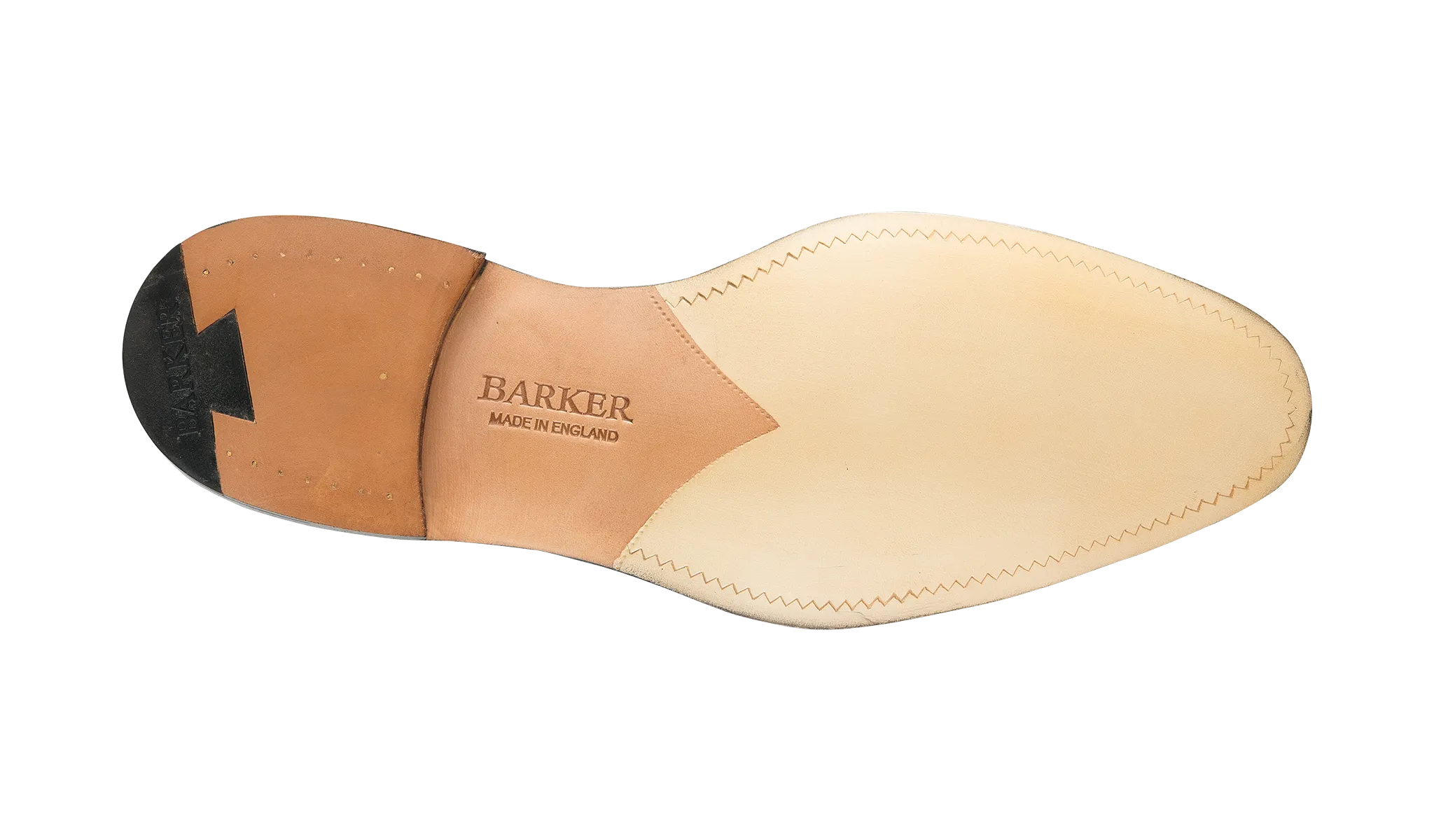 Barker Rutherford Classic Cemented Derby- Black High-Shine