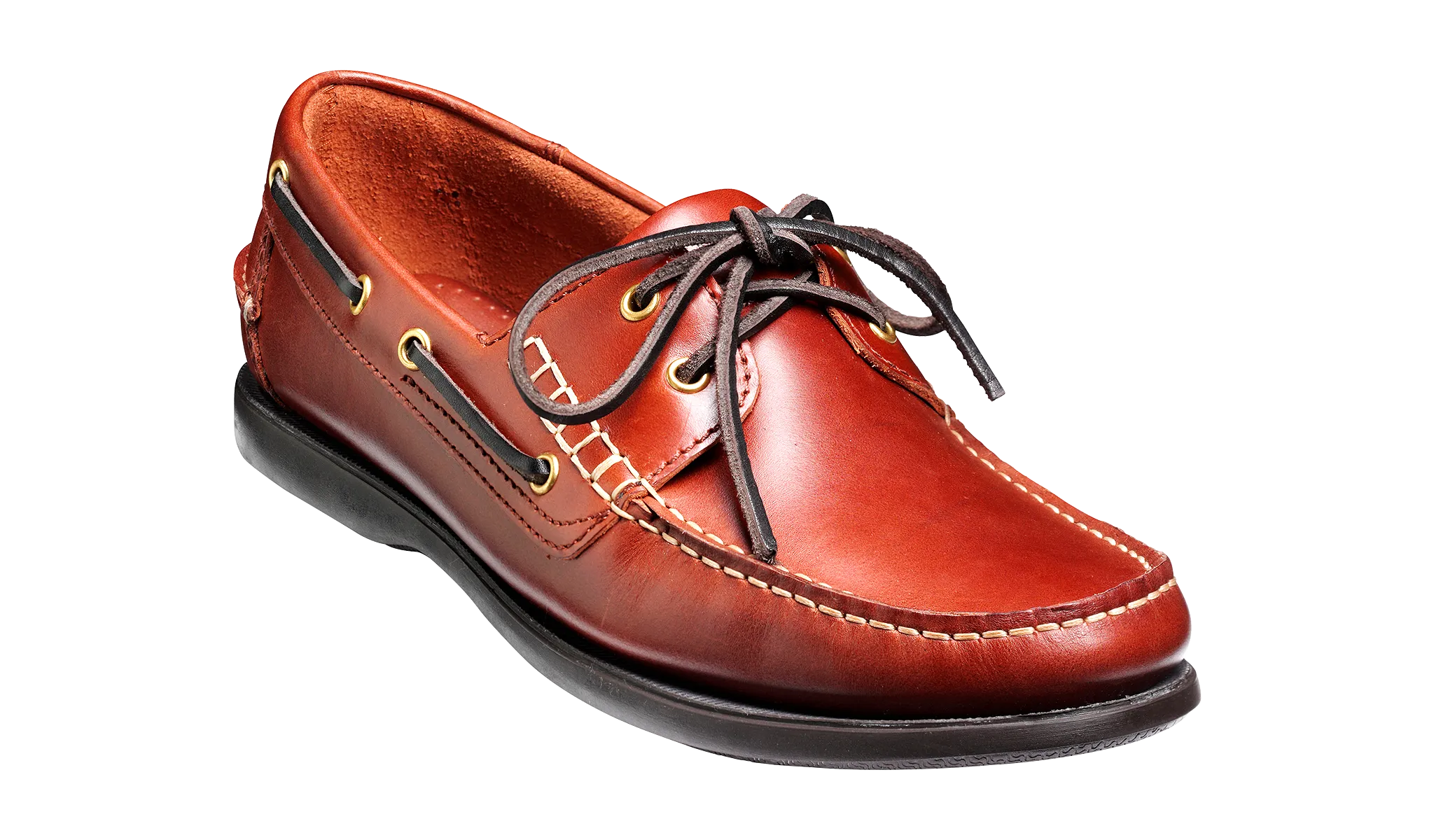 Barker Wallis Moccasin Shoe -  Brown Calf