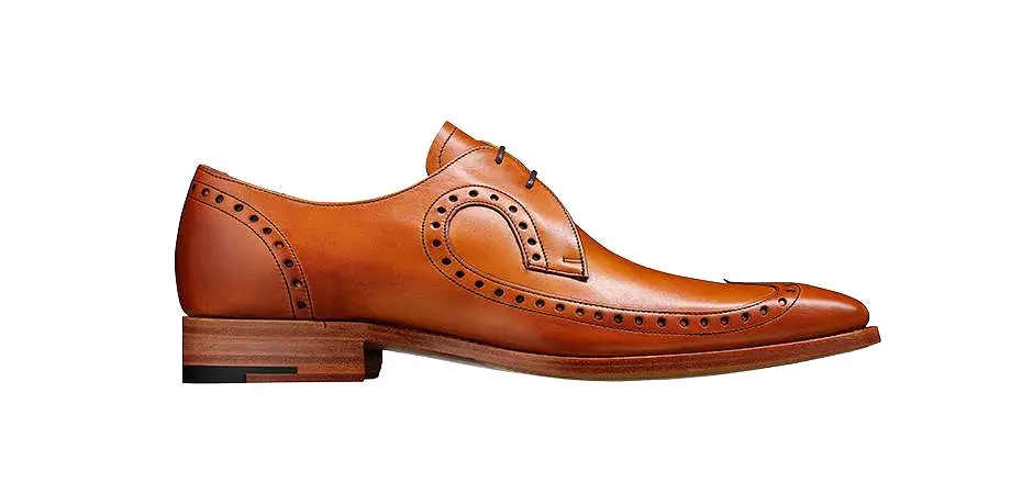 Barker Woody Derby Lace-up - Cedar Calf