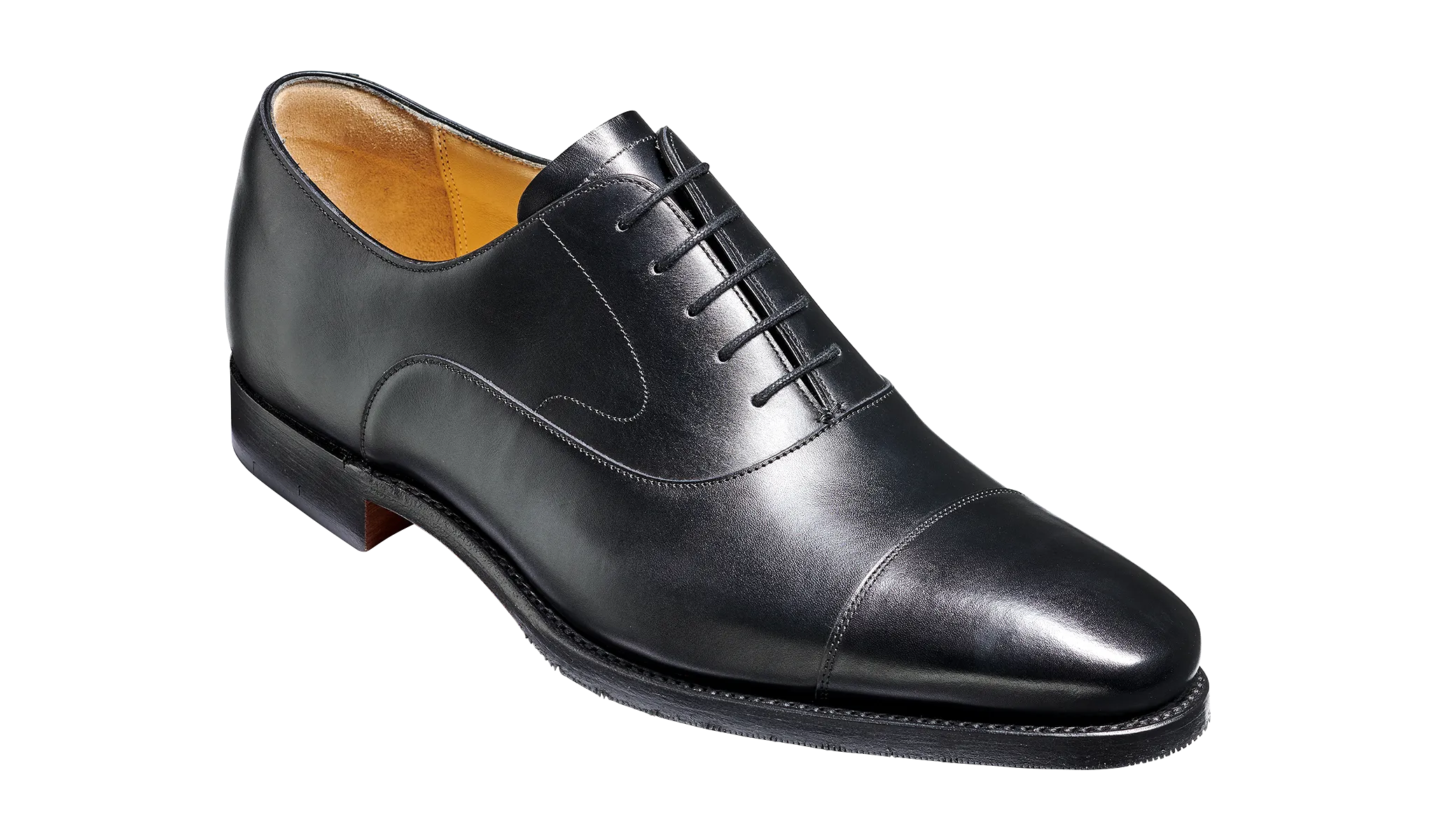 Barker Wright Derby Shoe -  Black Calf