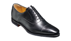 Barker Wright Derby Shoe -  Black Calf