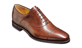 Barker Wright Derby Shoe -  Walnut Calf