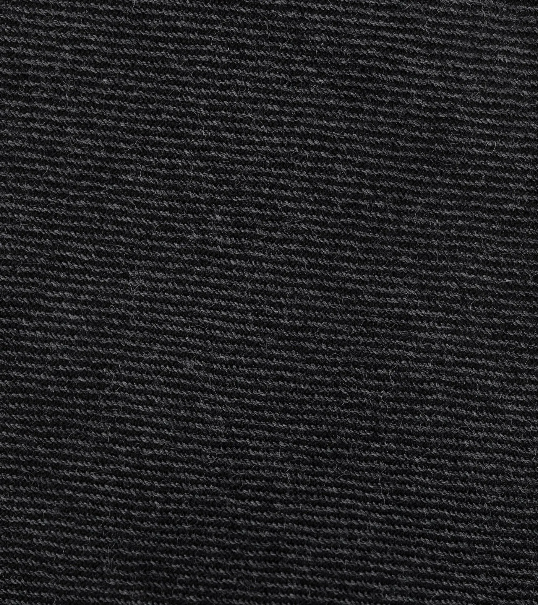 Bigi Wool Twill Tie: Dark Grey