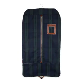 Black Watch Waxed Canvas Garment Bag