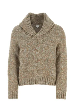 BOTTEGA VENETA  |Alpaca shawl collar sweater