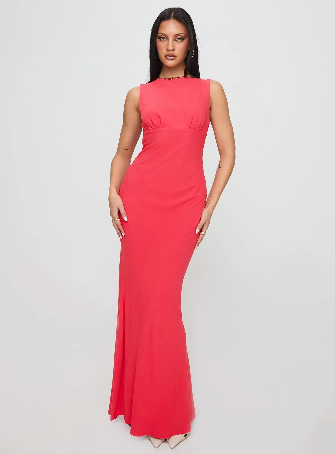 Bourne Maxi Dress Red