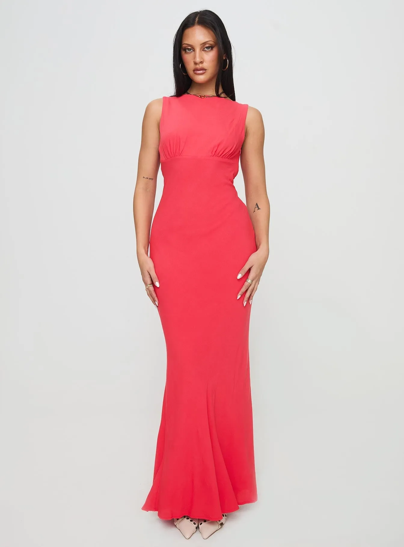 Bourne Maxi Dress Red