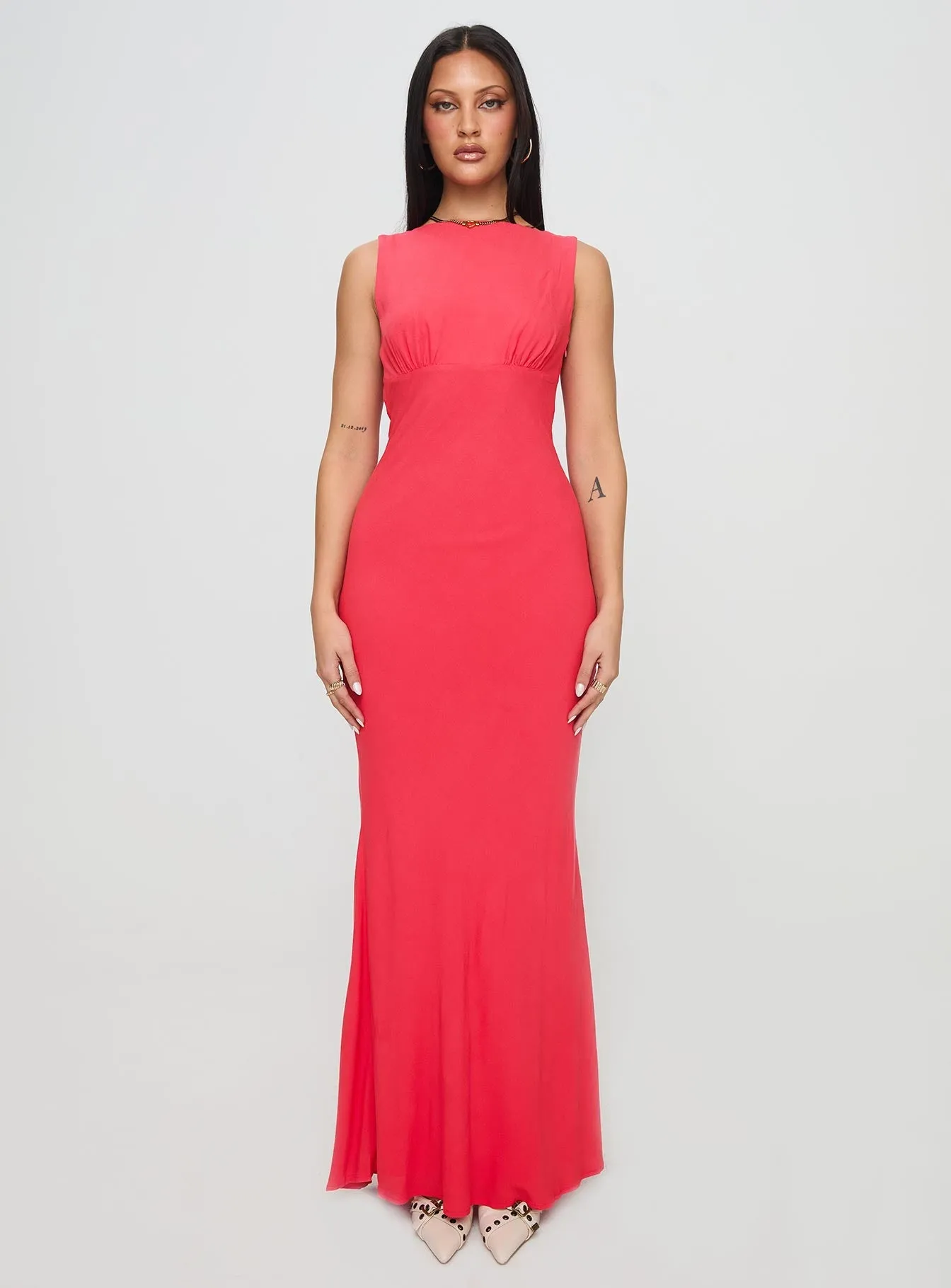 Bourne Maxi Dress Red