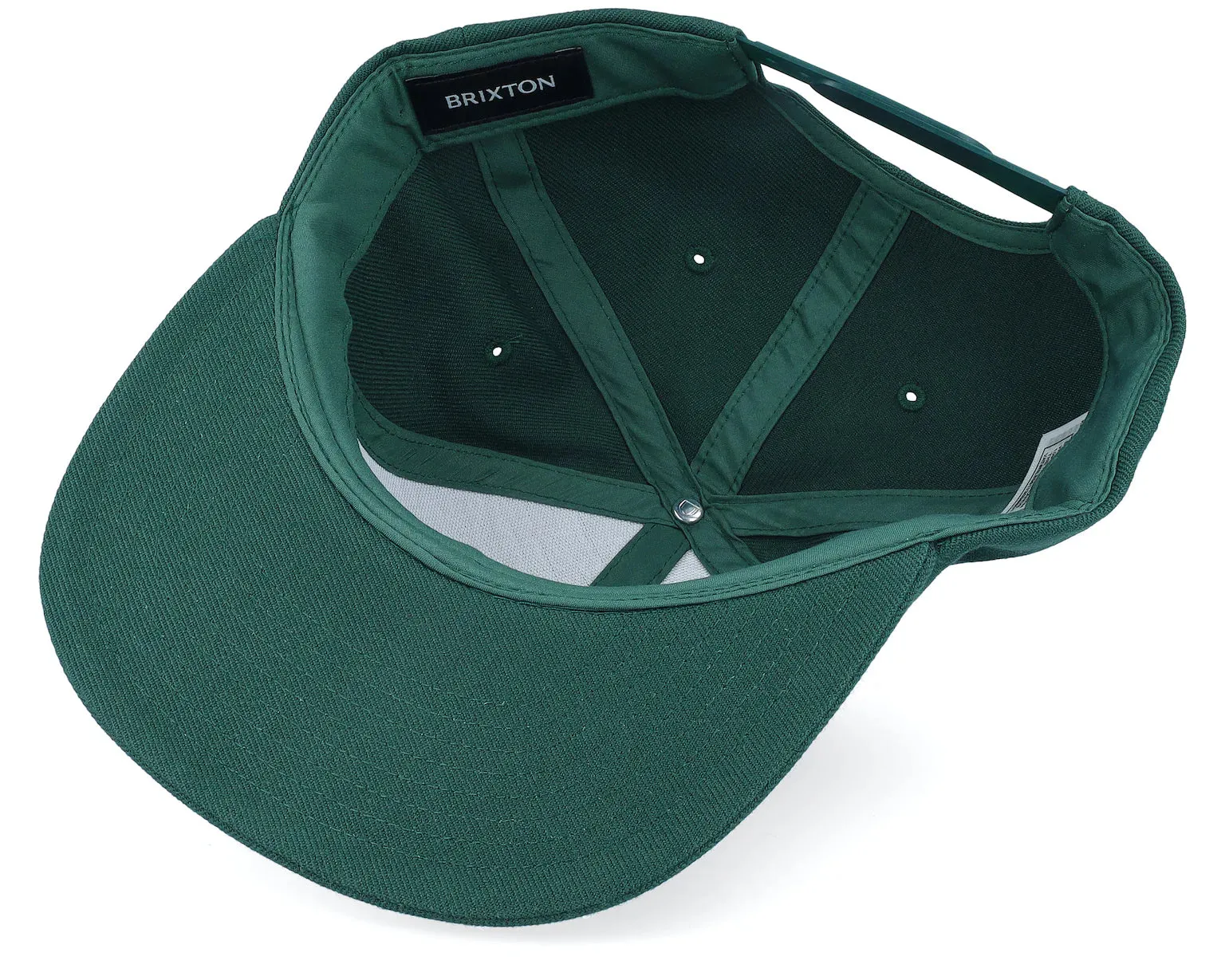 Brixton Alpha Square MP Snapback Spruce