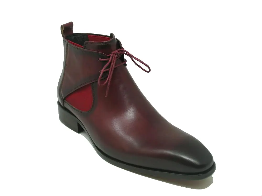 Calfskin Lace-up Chukka Boot