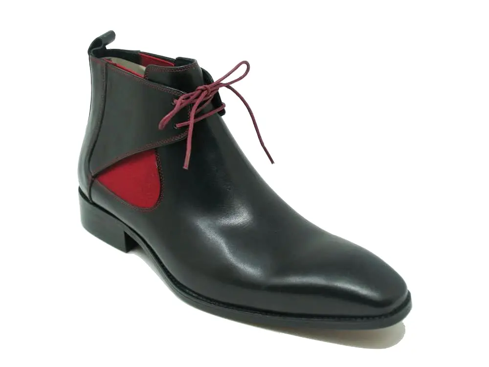 Calfskin Lace-up Chukka Boot