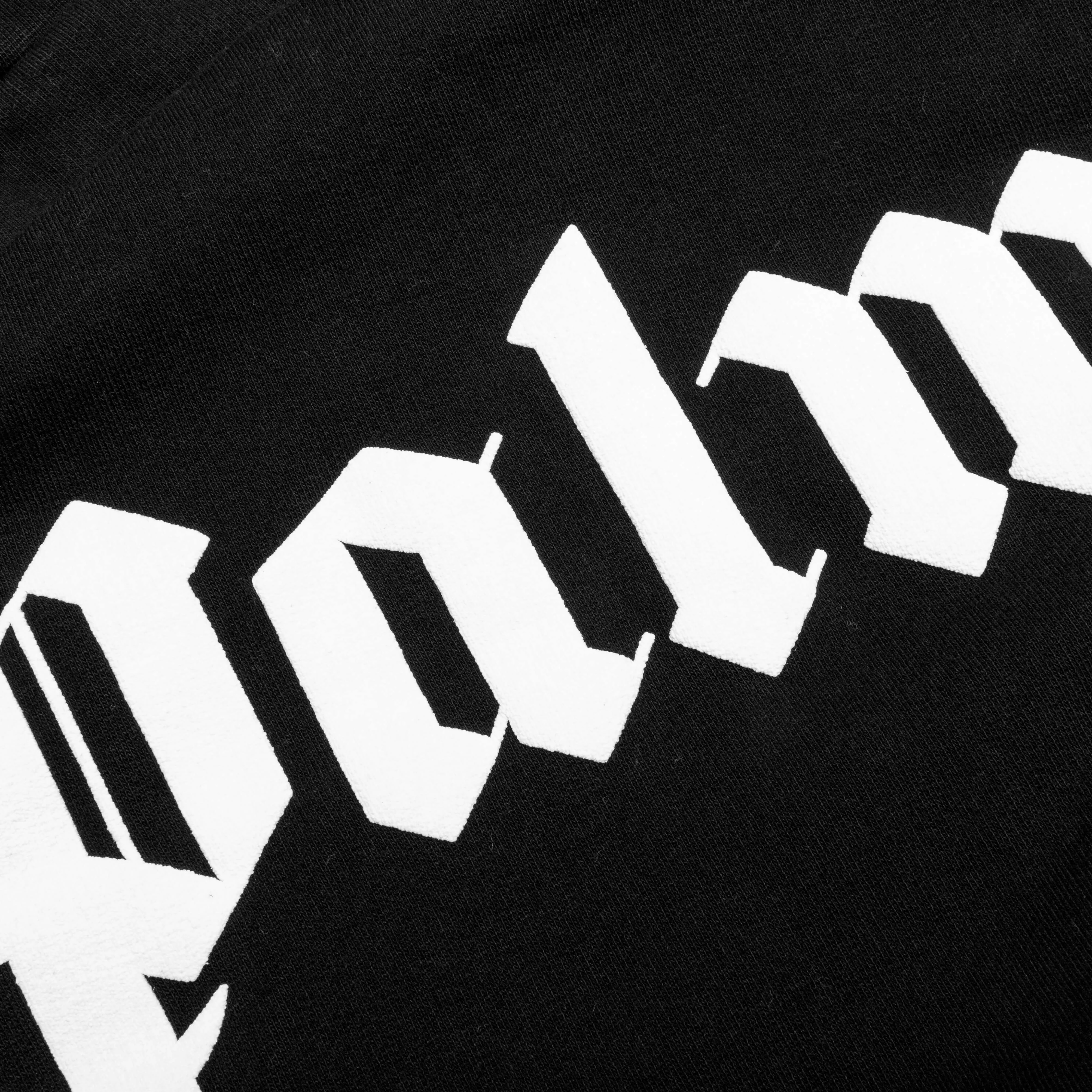 Classic Logo Over Hoodie - Black/White