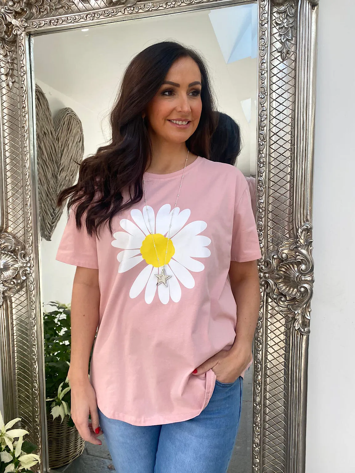 Daisy Print Tee Nelly